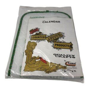 Vintage Raymar Counted Cross Stitch 1983 Calendar - Unsewn in Original Package